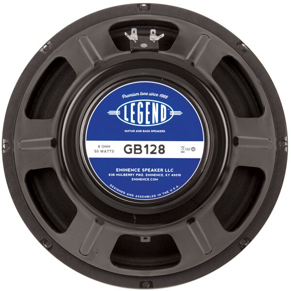 Main product image for Eminence Legend GB128 12" Guitar Speaker 8 Ohm 290-488